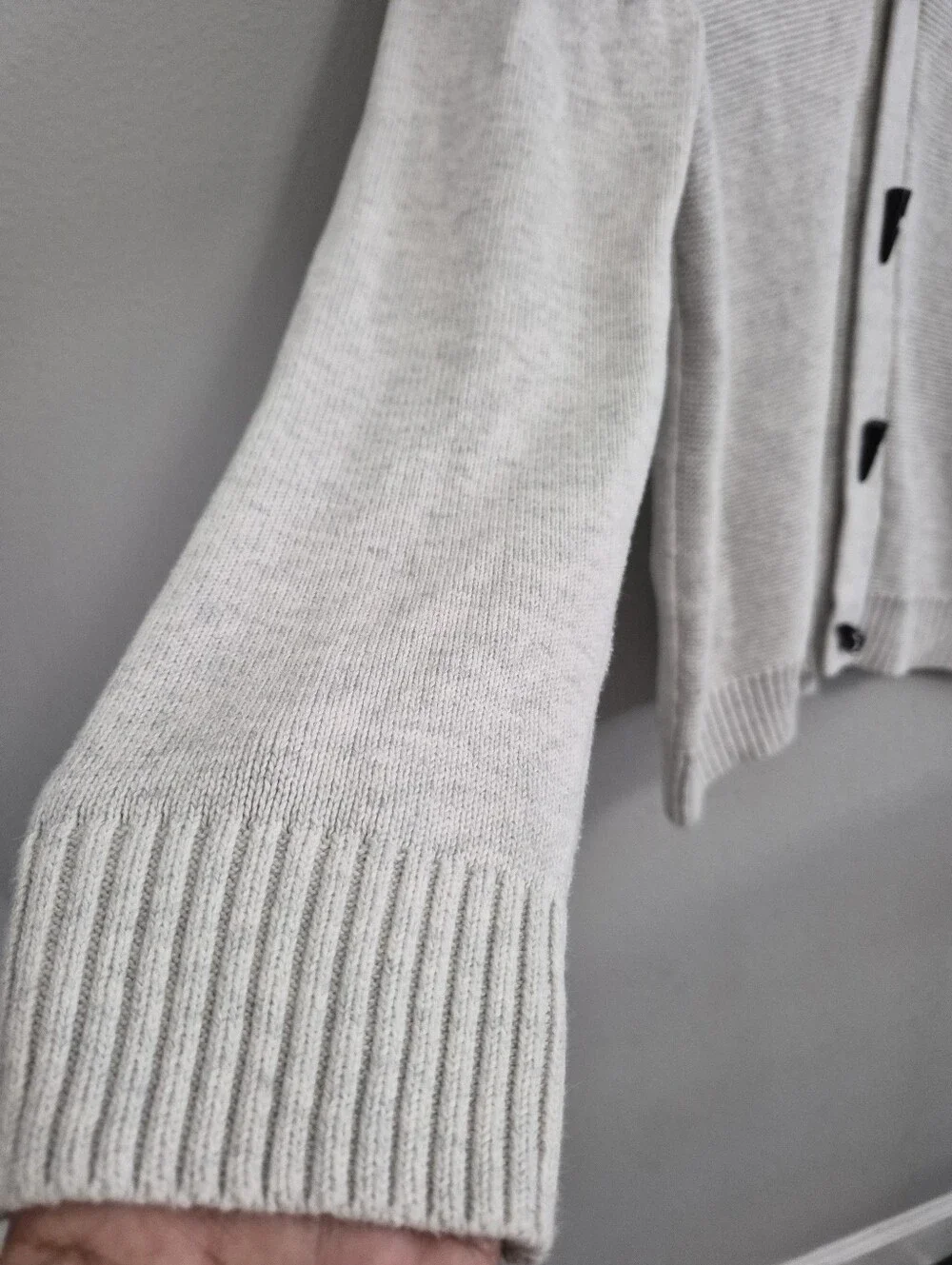Express Men Toggle Button Shawl Neck Cardigan Sweater Large Old Money